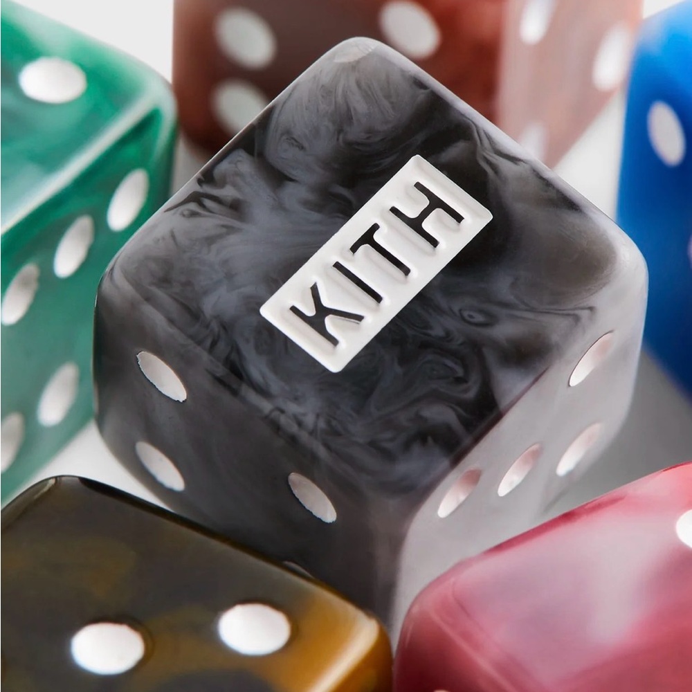 Luxury Kith Kithmas Monogram Debossed Suede Poker Set! ***NEW*** - Picture 11 of 12